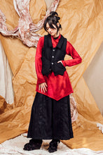 Load image into Gallery viewer, AW25 ALDIS WOOL WAISTCOAT - OBSIDIAN