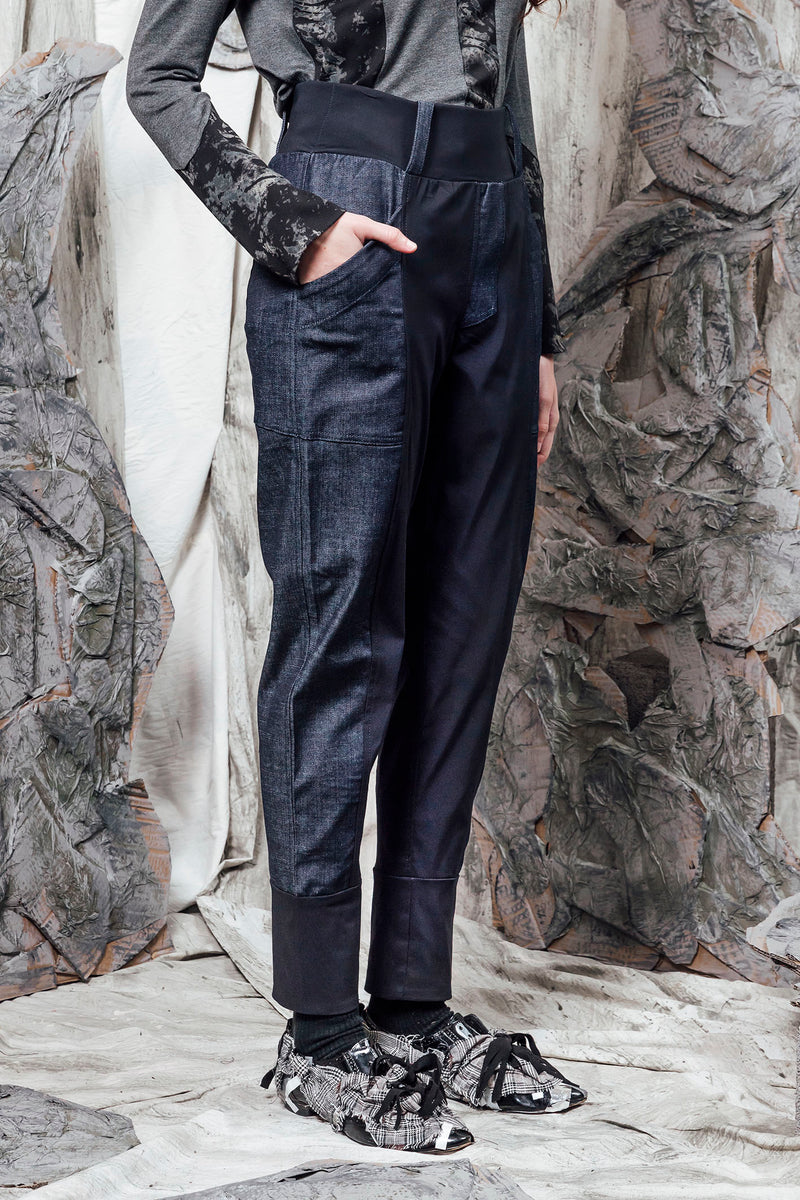 AW24 CORTEZ SLIM PANTS DENIM JUDE Modern Artisan Fashion