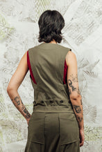 Load image into Gallery viewer, MAKOTO JUMPSUIT TOP - KHAKI