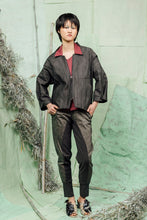 Load image into Gallery viewer, SL26 RENZO KIMONO ZIP JACKET - CHARCOAL