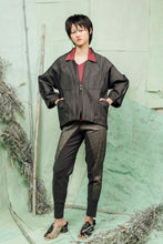 Load image into Gallery viewer, SL26 RENZO KIMONO ZIP JACKET - CHARCOAL