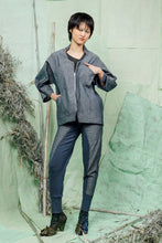Load image into Gallery viewer, SL26 RENZO KIMONO ZIP JACKET - DENIM
