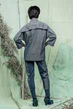 Load image into Gallery viewer, SL26 RENZO KIMONO ZIP JACKET - DENIM