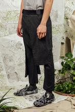 Load image into Gallery viewer, SL24 ADRIA DROP CRUTCH PANTS - OBSIDIAN CHECK