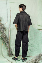 Load image into Gallery viewer, SL26 CADEAU BOXY SHIRT JACKET - OBSIDIAN PINSTRIPE