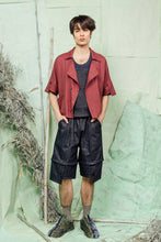 Load image into Gallery viewer, SL26 CADEAU BOXY SHIRT JACKET - ROSEWOOD