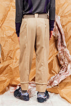 Load image into Gallery viewer, AW25 REILLY STRAIGHT LEG PANT - SAND PINSTRIPE