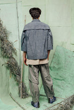 Load image into Gallery viewer, SL26 RENZO KIMONO ZIP JACKET - DENIM