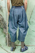 Load image into Gallery viewer, SL26 SHOSAI WRAP PANTS - DENIM CHAMBRAY