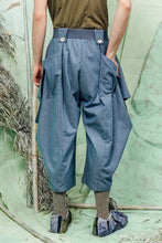 Load image into Gallery viewer, SL26 SHOSAI WRAP PANTS - DENIM CHAMBRAY