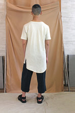Load image into Gallery viewer, Men's Cream Marle Cotton Viscose Jersey Tee