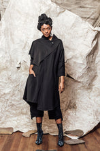 Load image into Gallery viewer, unisex wool obsidian scarf tunic dress