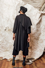 Load image into Gallery viewer, unisex wool obsidian scarf tunic dress