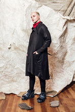 Load image into Gallery viewer, unisex wool onyx twill long jacket 