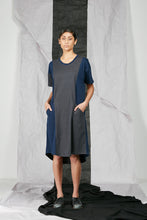 Load image into Gallery viewer, Kimono Sleeve Knit Tee Shirt Dress with Pockets