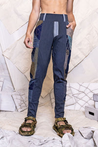 RS25 CORTEZ ARTISAN SLIM PANTS – TERRAIN PATCHWORK