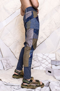 RS25 CORTEZ ARTISAN SLIM PANTS – TERRAIN PATCHWORK