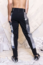 Load image into Gallery viewer, RS25 CORTEZ ARTISAN SLIM PANTS – OBSIDIAN PATCHWORK