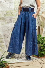 Load image into Gallery viewer, Azure Linen Palazzo Pants