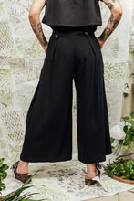 Load image into Gallery viewer, Black Unisex Wide Leg Pants