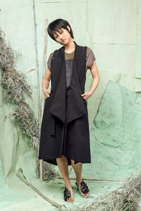SL26 AKIYA KIMONO DETACH JACKET - ONYX
