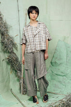 Load image into Gallery viewer, SL26 CADEAU BOXY SHIRT JACKET - MOONSTONE CHECK