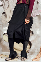 Load image into Gallery viewer, AW26 CHRYSALIS  ORIGAMI SKIRT - OBSIDIAN