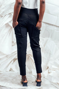 SL25 ENZI SLIM LINE PANTS - OBSIDIAN FLORA