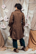 Load image into Gallery viewer, AW26 ETIEN LONG COWL JACKET - SIENNA PINSTRIPE