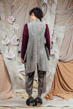 Load image into Gallery viewer, AW26 FIANE WRAP VEST - ASH SLUB