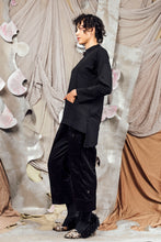 Load image into Gallery viewer, AW26 GIAN LONG SLEEVE POCKET TOP - OBSIDIAN