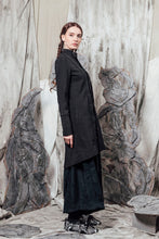 Load image into Gallery viewer, AW24 JADIS TUNIC SHIRT - OBSIDIAN