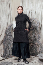 Load image into Gallery viewer, AW24 JADIS TUNIC SHIRT - OBSIDIAN