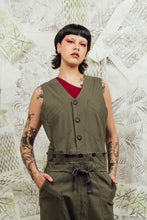 Load image into Gallery viewer, MAKOTO JUMPSUIT TOP - KHAKI