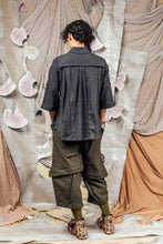 Load image into Gallery viewer, AW26 MAREN BOXY SHIRT JACKET - CHARCOAL