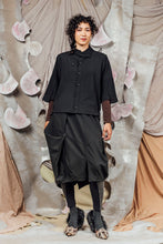 Load image into Gallery viewer, AW26 MAREN BOXY SHIRT JACKET - OBSIDIAN