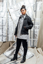 Load image into Gallery viewer, womenswear Italian wool casual zip jacket
