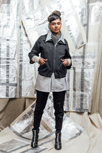 Load image into Gallery viewer, women&#39;s unisex zip wool jacket