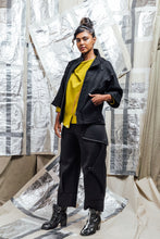 Load image into Gallery viewer, Unisex Womenswear Black Twill Sports Jacket