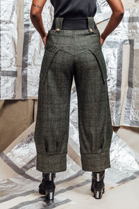 Womenswear Unisex Wool Pants with pockets