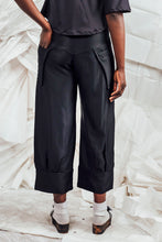 Load image into Gallery viewer, SL25 ORIME WIDE FOLD PANTS - OBSIDIAN TWILL