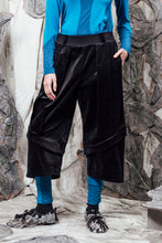 Load image into Gallery viewer, AW24 PLICA DOUBLE CUFF PANTS - OBSIDIAN