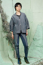 Load image into Gallery viewer, SL26 RENZO KIMONO ZIP JACKET - DENIM