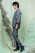 Load image into Gallery viewer, SL26 RENZO KIMONO ZIP JACKET - DENIM