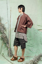 Load image into Gallery viewer, SL26 RENZO KIMONO ZIP JACKET - ROSEWOOD