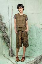 Load image into Gallery viewer, SL26 TOMIS OVERALL TOP - ARMY BRUSHSTROKE