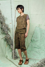 Load image into Gallery viewer, SL26 TOMIS OVERALL TOP - ARMY BRUSHSTROKE