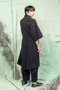 SL26 AKIYA KIMONO DETACH JACKET - ONYX