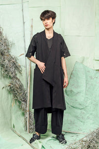 SL26 AKIYA KIMONO DETACH JACKET - ONYX