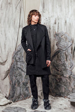 Load image into Gallery viewer, AW24 AVEL CARDIGAN JACKET - OBSIDIAN TWILL